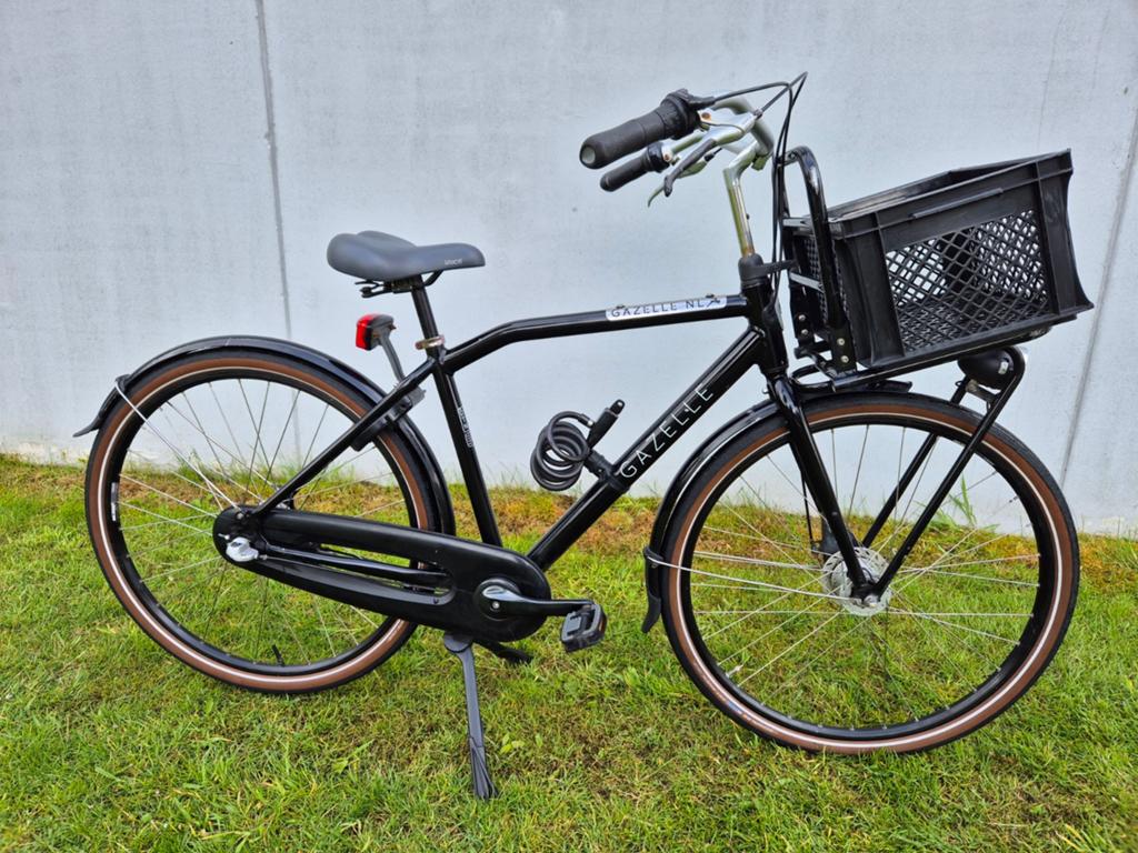 Gazelle NL Heavyduty  HerenFiets,Transportfiets  3 Versn, Ophalen, Gebruikt, Gazelle, Versnellingen
