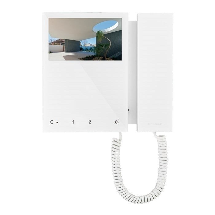 Mini toestel kleuren monitor met hoorn + grondplaat - SBC, Verzenden, Nieuw