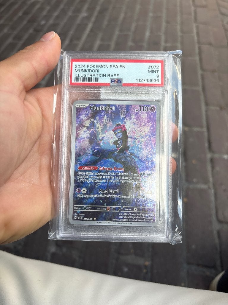 PSA 9 Munkidori 072/064 Shrouded Fable Illustration Rare IR, Ophalen