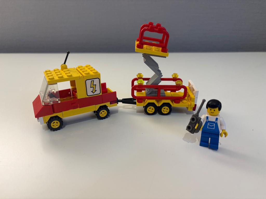 Lego hoogwerker, Gebruikt, Lego, Ophalen of Verzenden, LEGOLAND