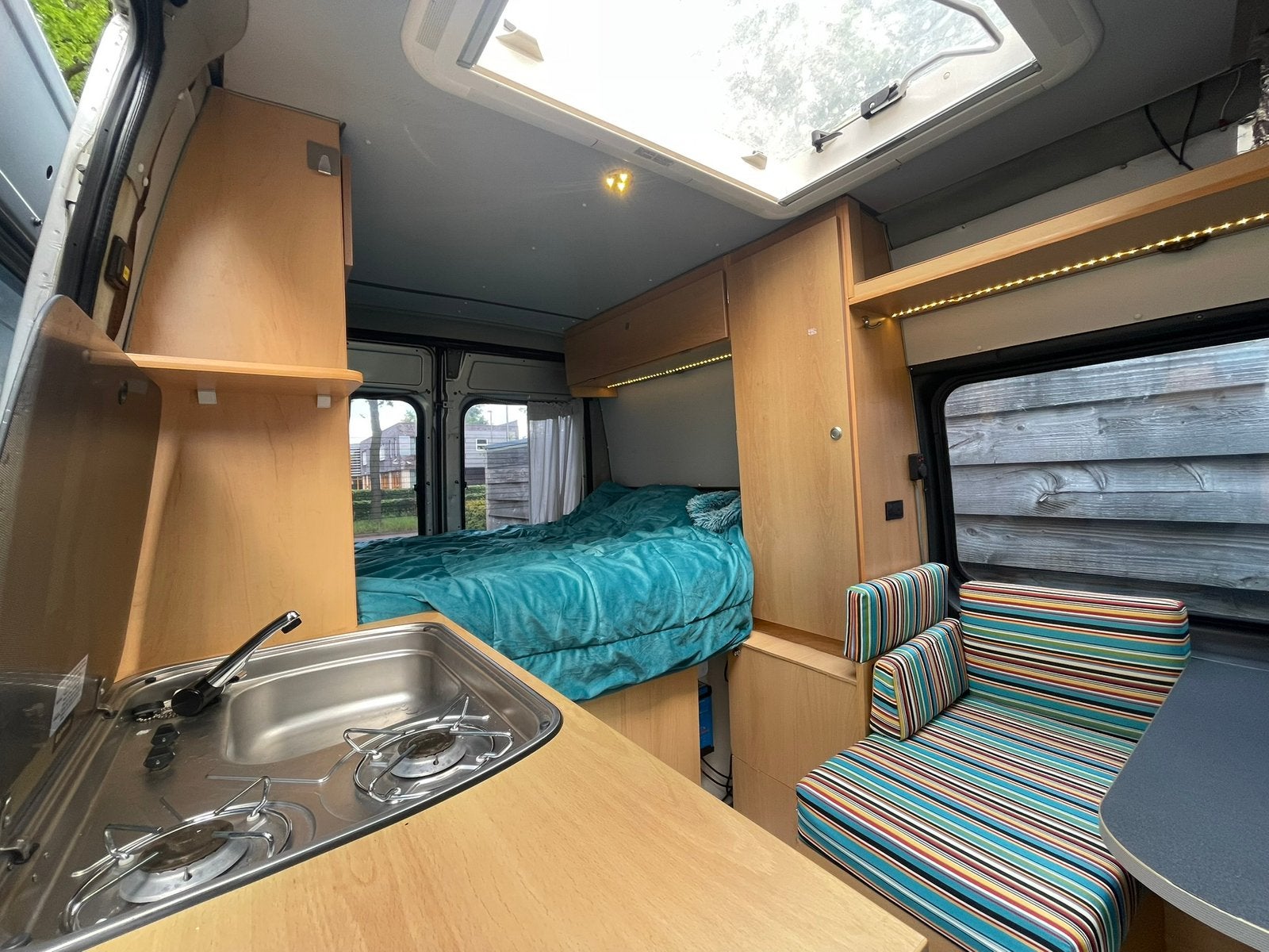 Peugeot Boxer Camper 2.8 HDI Airco Instapklaar, Caravans en Kamperen, Campers, Overige merken, Buscamper of Camperbus, Tot en met 2