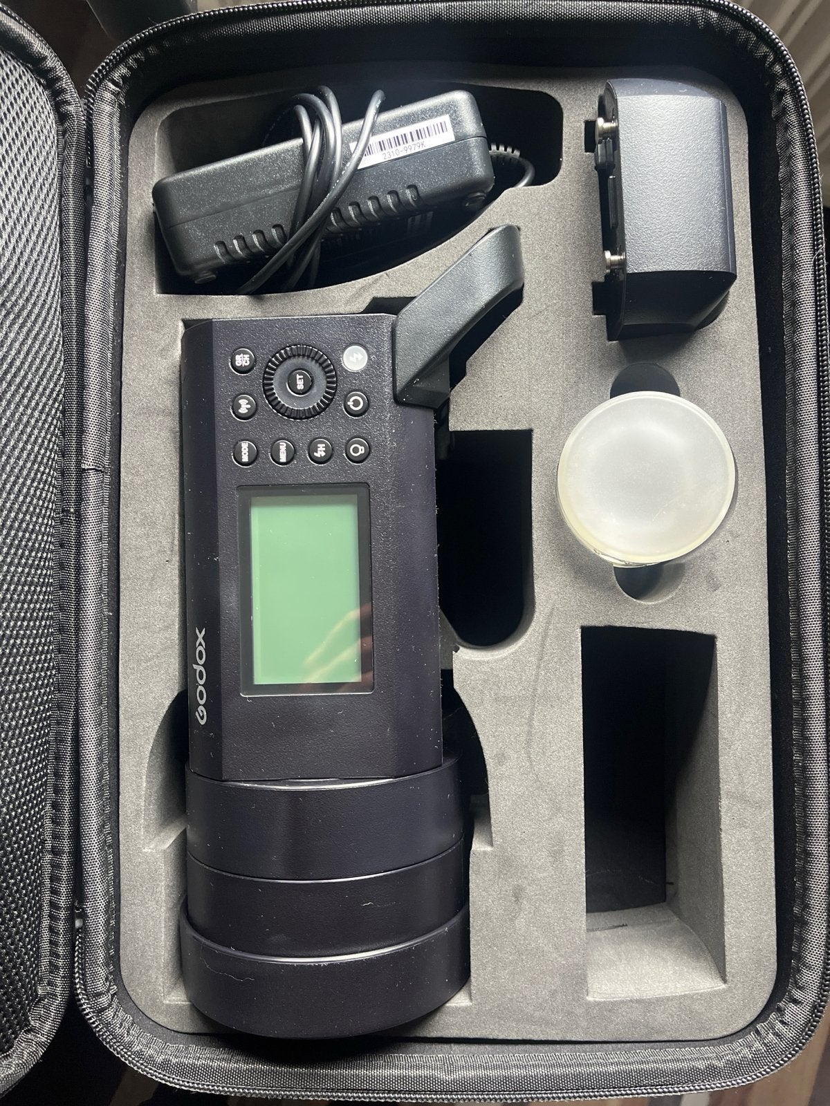 Godox AD400Pro flitser met accessoires, Godox, Flitser, Ophalen, Zo goed als nieuw