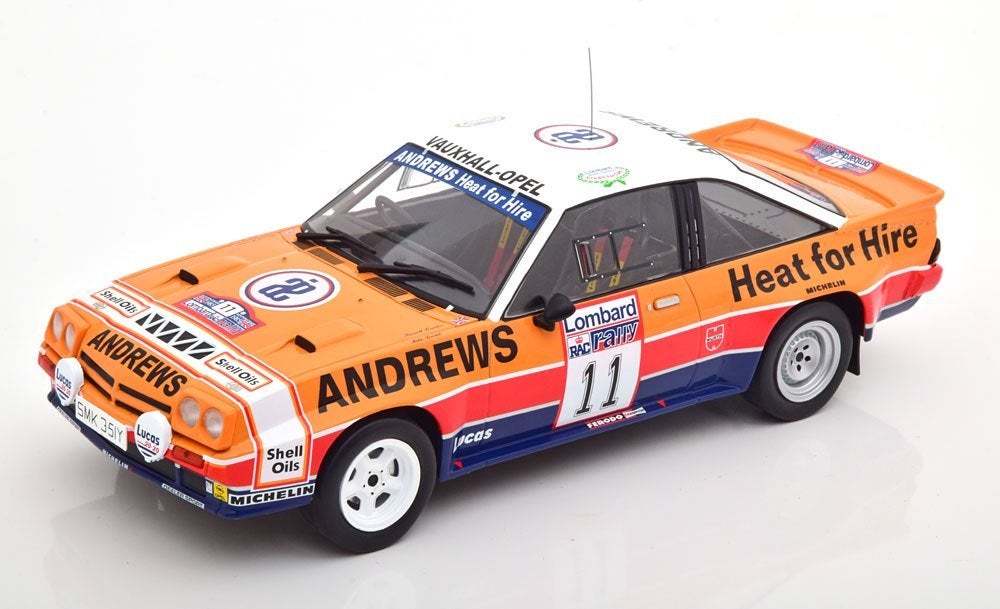 Opel Manta 400 No.11, RAC Rally 1985 Broad/Brookes 1-18, Overige merken, Ixo Models, Auto, Ixo Models