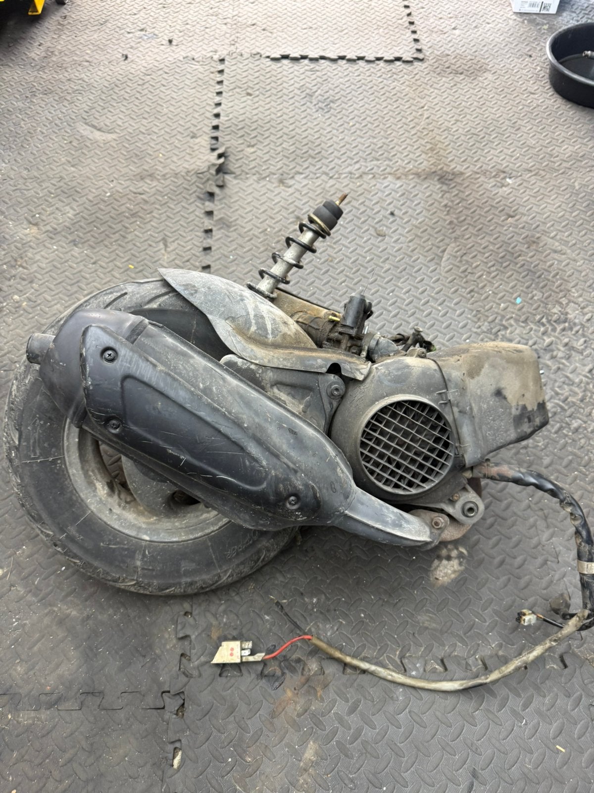 Piaggio typhoon 125 motorblok,, Ophalen of Verzenden, Zo goed als nieuw, Blok