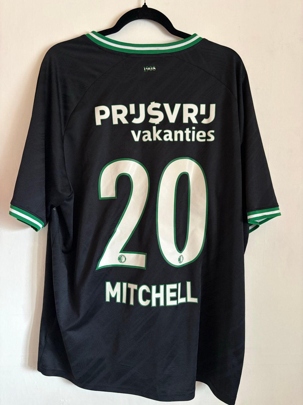 Feyenoord Uitshirt 24/25 Mitchell Maat XXXL, Groter dan maat XL, Gebruikt, Shirt, .