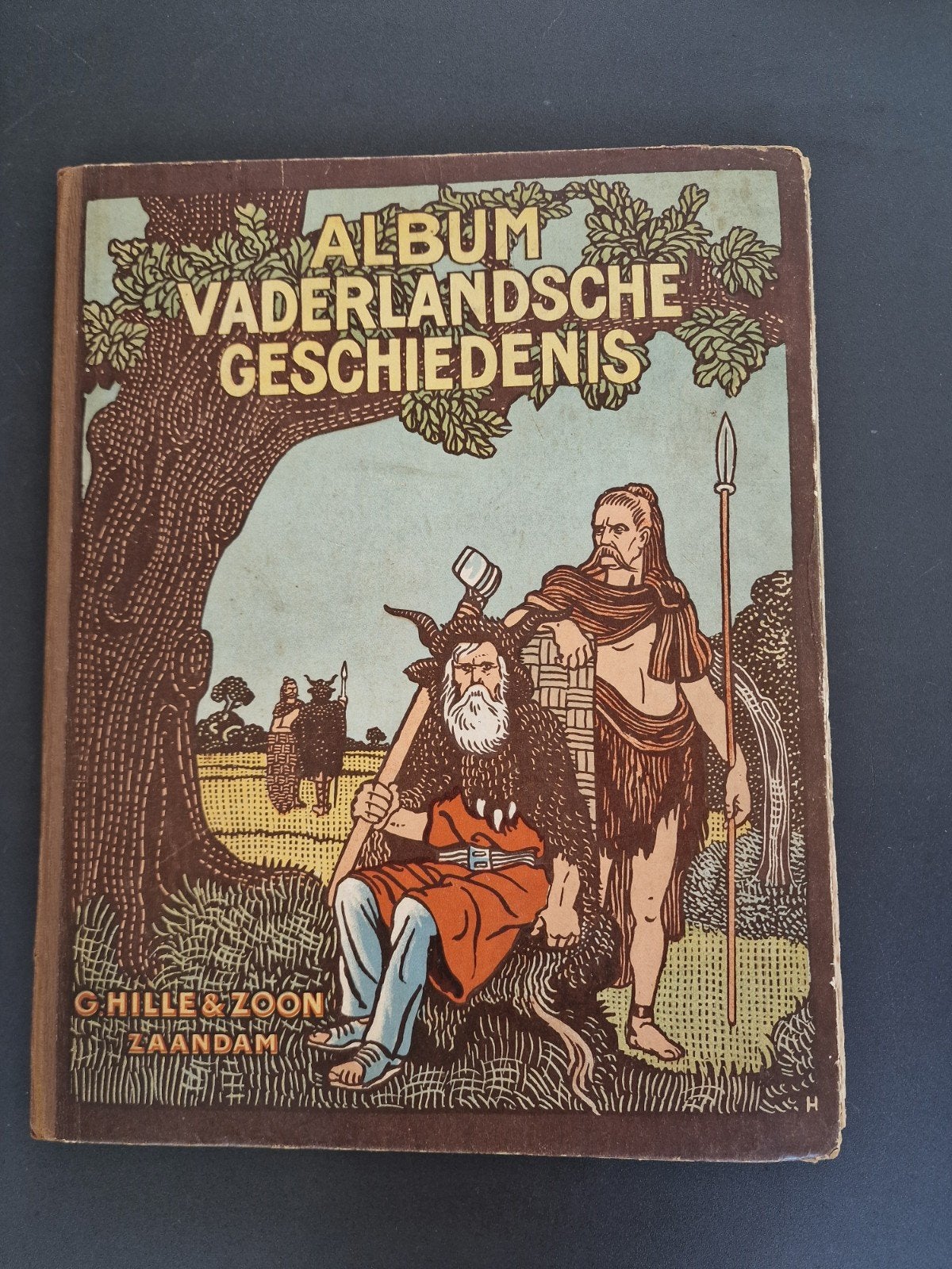 Plaatjesalbum G. Hille & Zoon 1912!!, Ophalen of Verzenden, Gelezen, G. Hille & Zoon