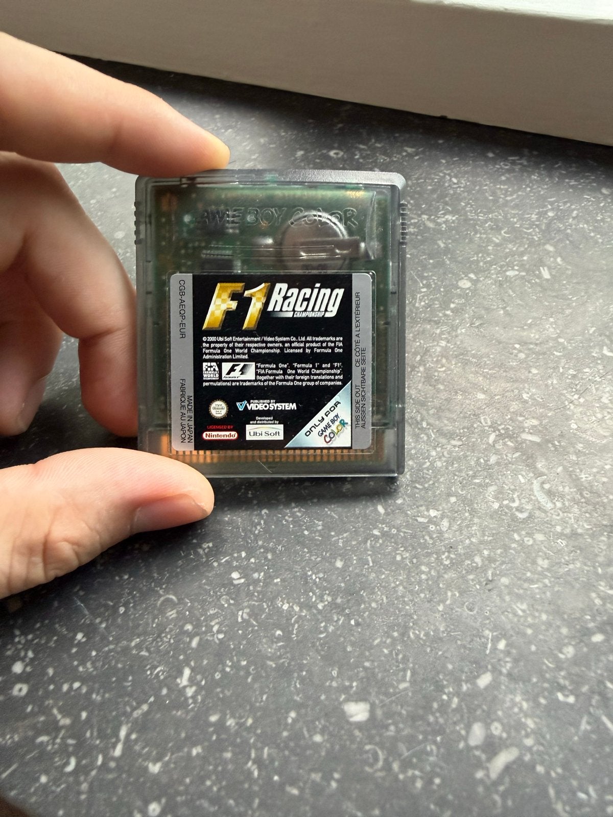 F1 Racing Gameboy Color - Klassieke Race Sensatie, Gebruikt, 1 speler, Racen en Vliegen, Ophalen of Verzenden