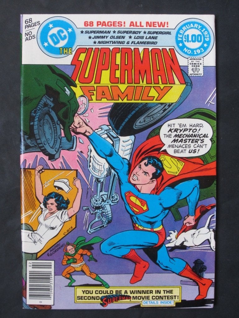 Superman Family #193 DC 1979 (68 pages), Boeken, Eén comic, Amerika, Verzenden, Nieuw