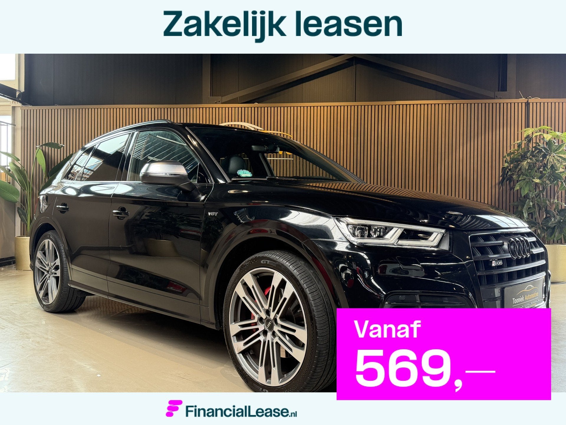Audi Q5 3.0 TFSI SQ5 quattro Pro Line Plus ELEKTRISCHE TREKH, Automaat, Dealer onderhouden, Gebruikt, 2995 cc