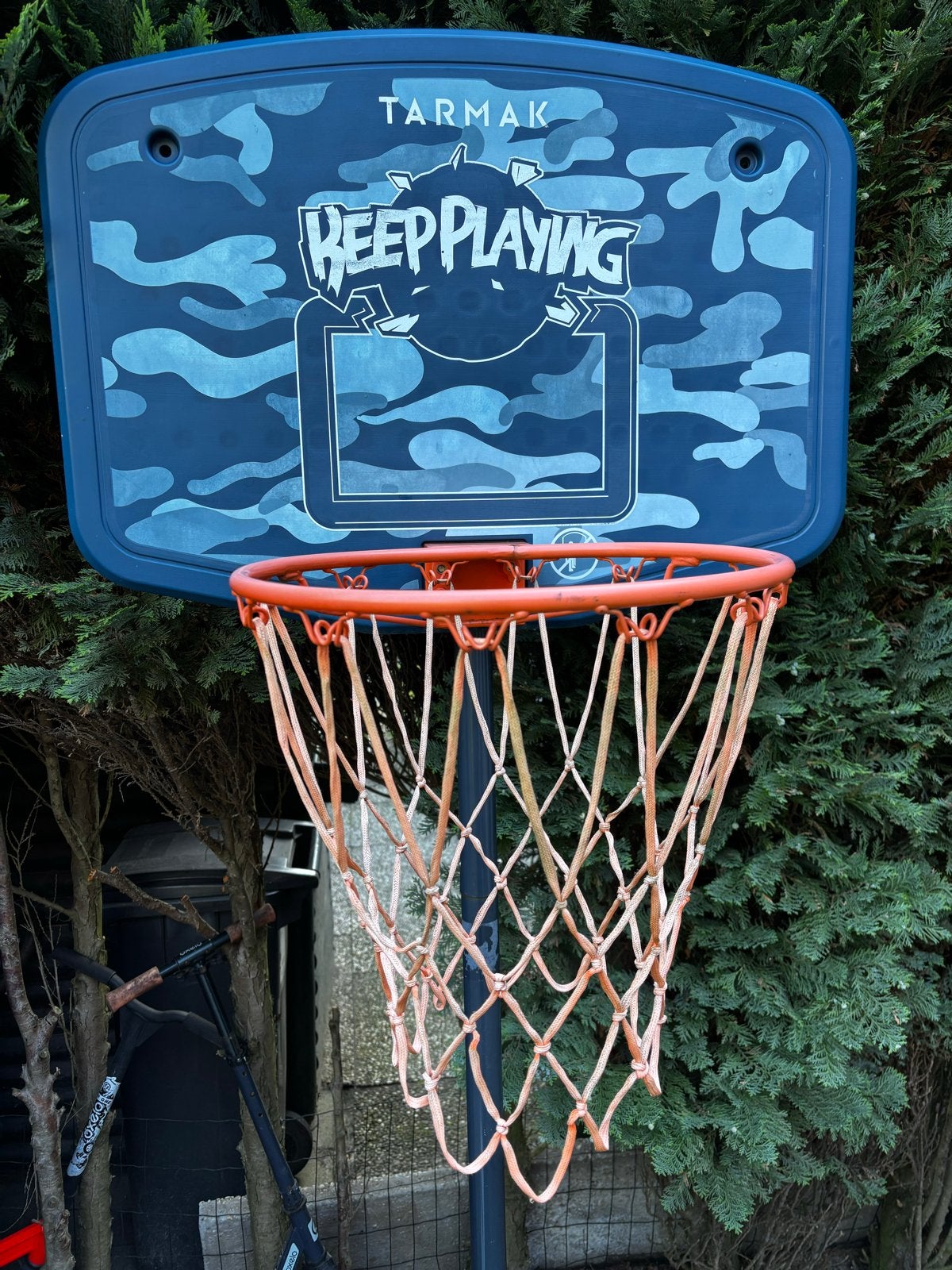 Verstelbare basketbalpaal - Tarmak 'Keep Playing', Ophalen, Gebruikt, Ring, Bord of Paal
