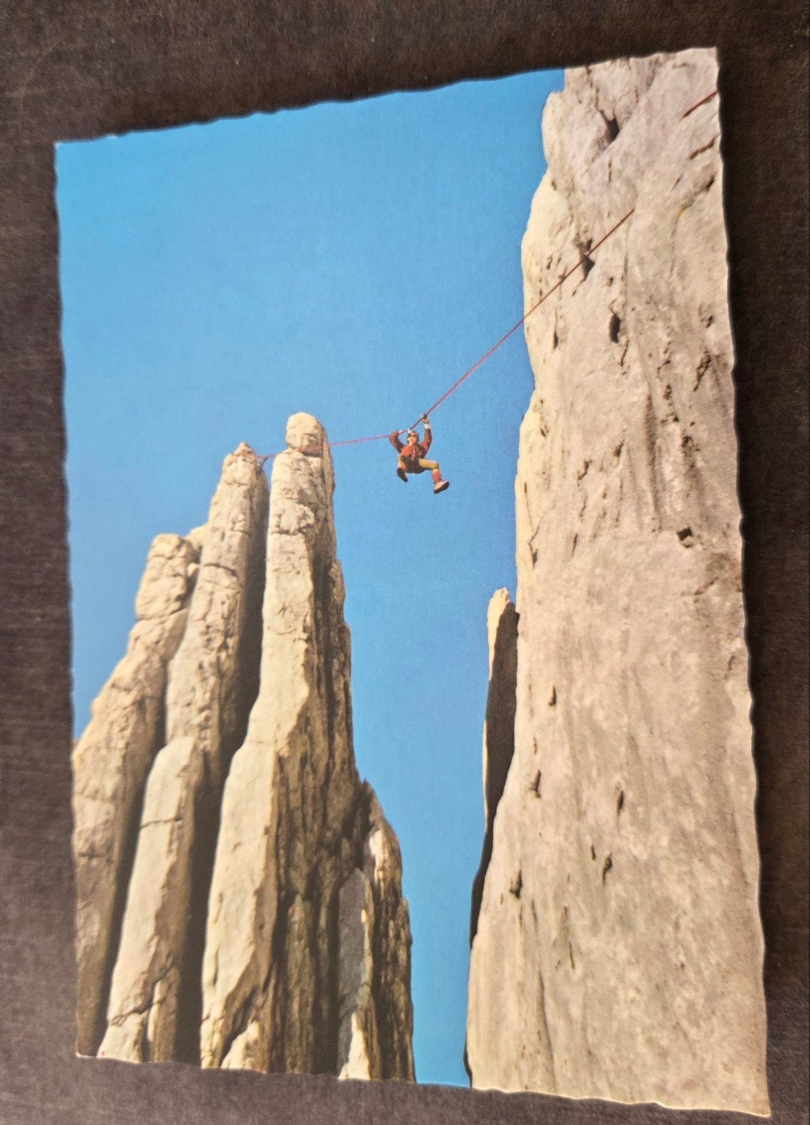 Oude ansichtkaart Kletterparadies Wilder Kaiser, Tirol, Verzamelen, Ansichtkaarten | Themakaarten, Verzenden, 1960 tot 1980, Gelopen