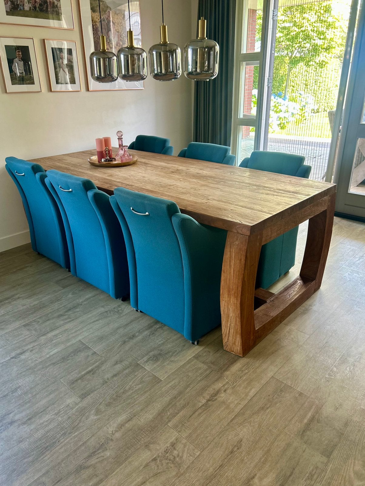 6 stoelen op wieltjes, Ophalen, Zo goed als nieuw, 50 tot 75 cm