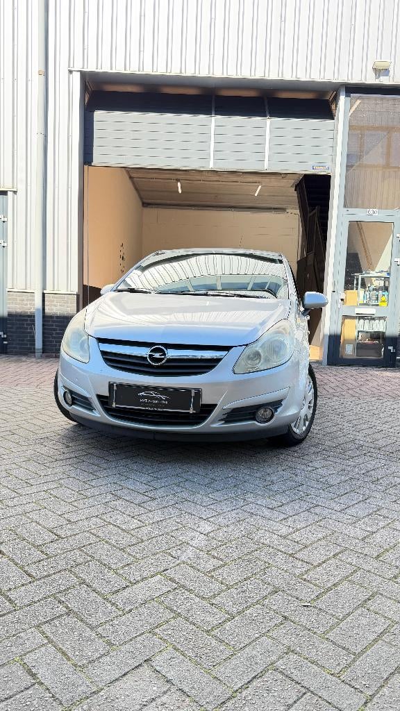 Opel Corsa 1.2 16V 3D WR 2008 Grijs, Auto's, Voorwielaandrijving, 40 €/maand, 1229 cc, Origineel Nederlands