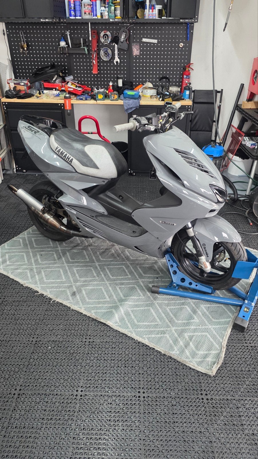 Unieke Yamaha Aerox 1998 -  70cc. gereviseerd., Ophalen, Zo goed als nieuw, Maximaal 45 km/u