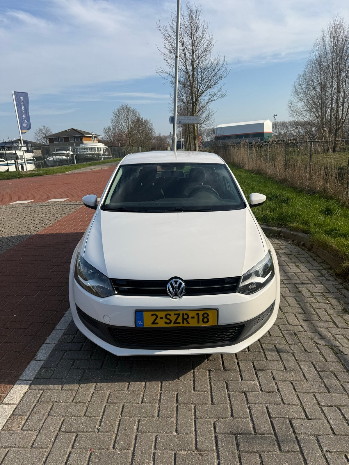 Volkswagen Polo 1.2 TSI 66KW 2014 Wit, Voorwielaandrijving, 40 €/maand, 4 cilinders, Wit