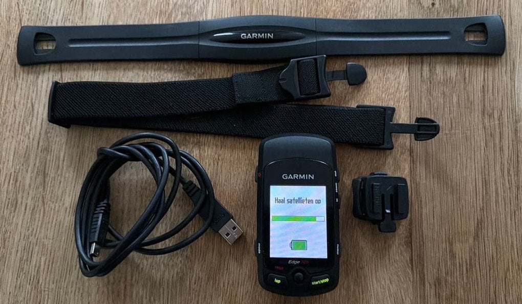 Garmin Edge 705 met cardio band, Ophalen of Verzenden, Draadloos, Zo goed als nieuw