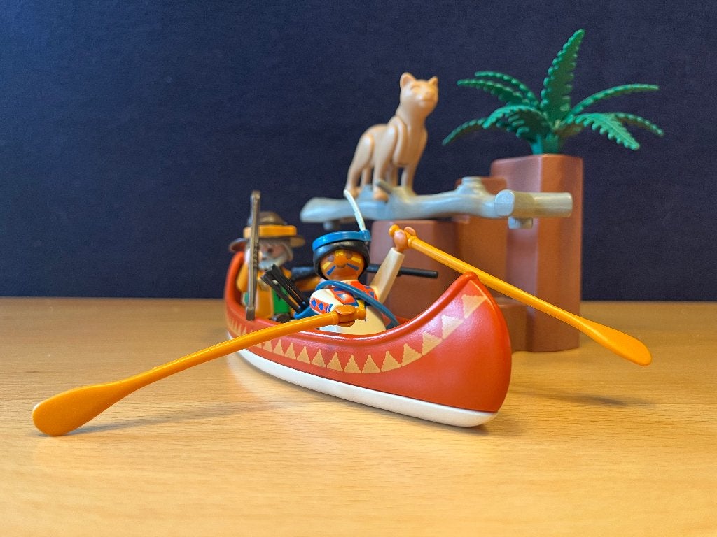 Playmobil Indianensetjes, Ophalen of Verzenden, Gebruikt, Complete set, Overige typen