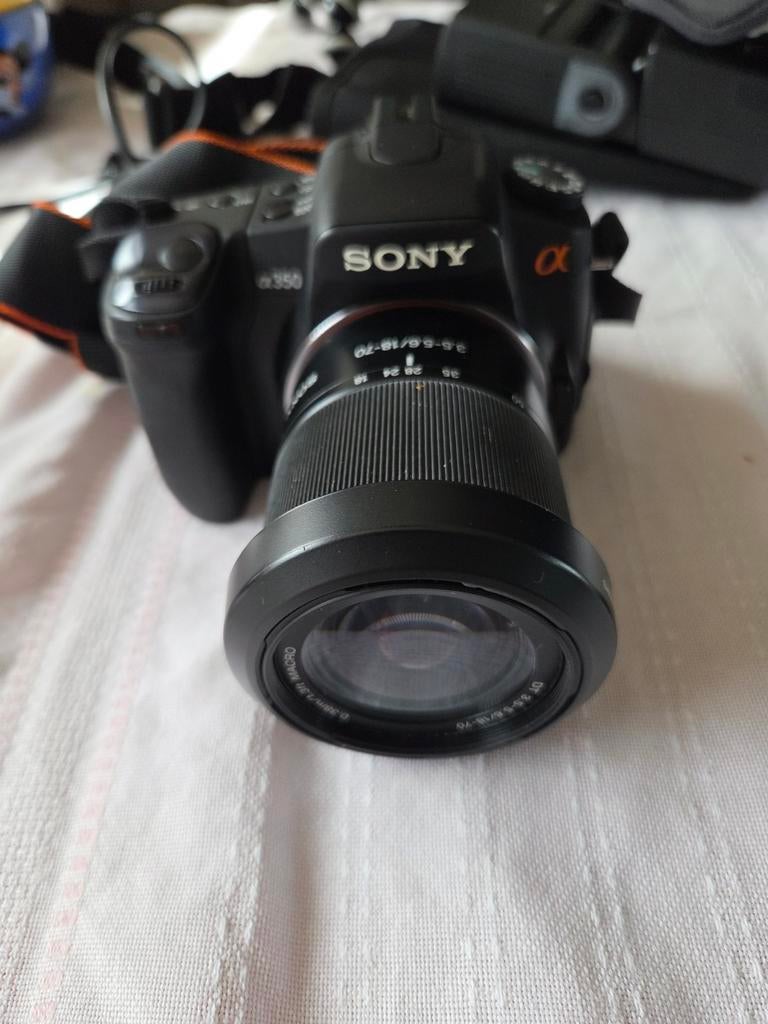 Sony a350 met lens, Ophalen of Verzenden, Sony