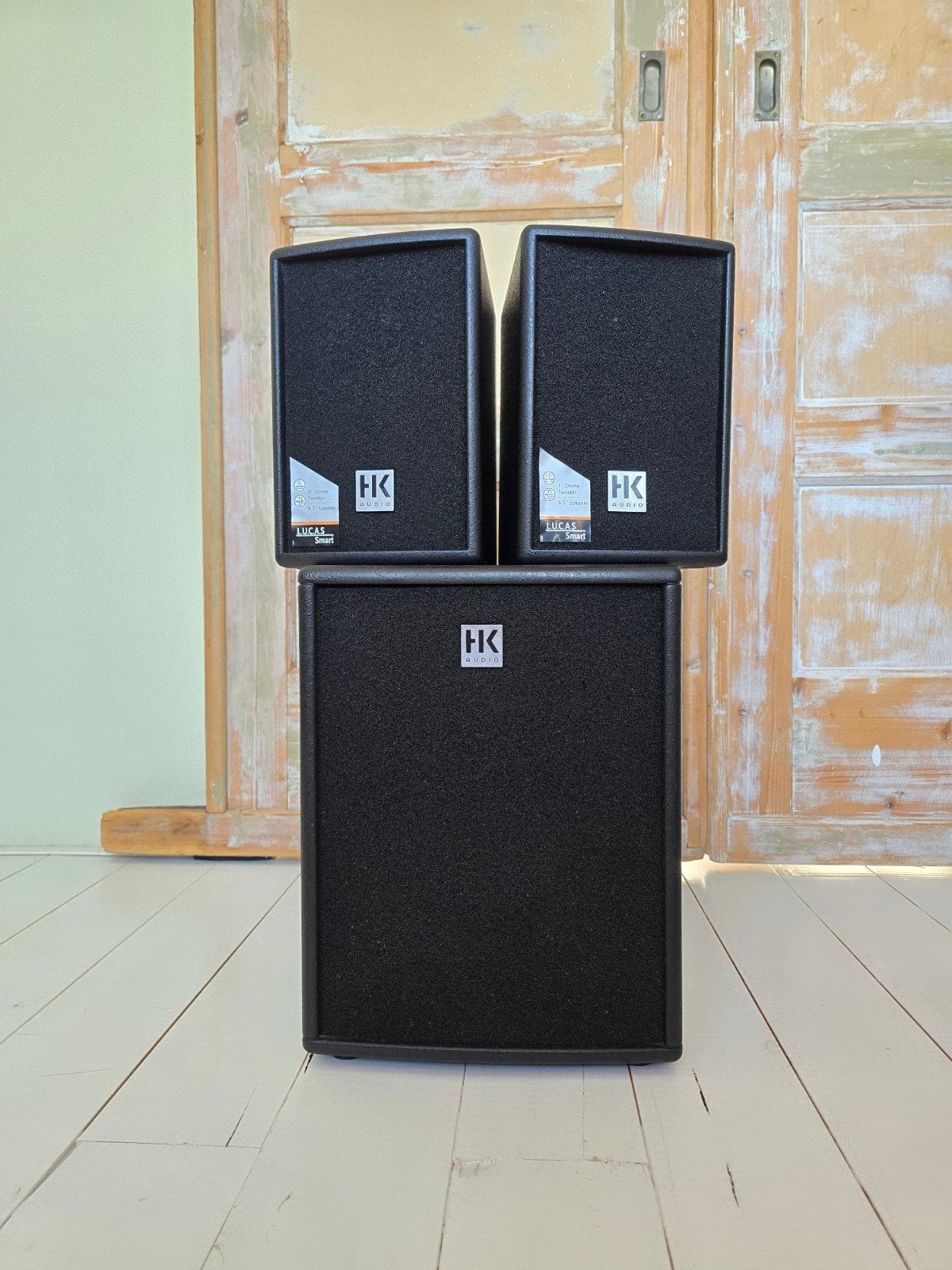HK Audio L.U.C.A.S Smart PA-systeem 410W RMS, Audio, Tv en Foto, Luidsprekers, Ophalen, Zo goed als nieuw, Overige merken