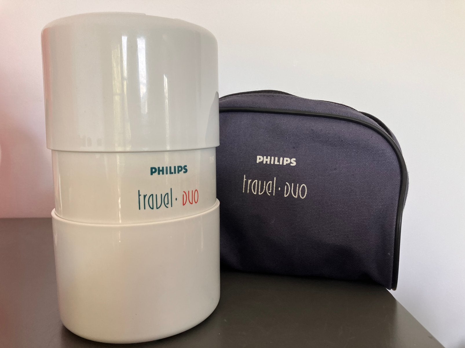 PHILIPS TRAVEL DUO, Ophalen of Verzenden, Zo goed als nieuw, Koffiemachine