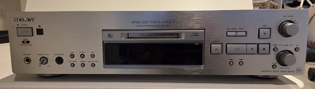 minidisc deck MDS-JB940 qs reeks, Ophalen of Verzenden, Minidisc-speler