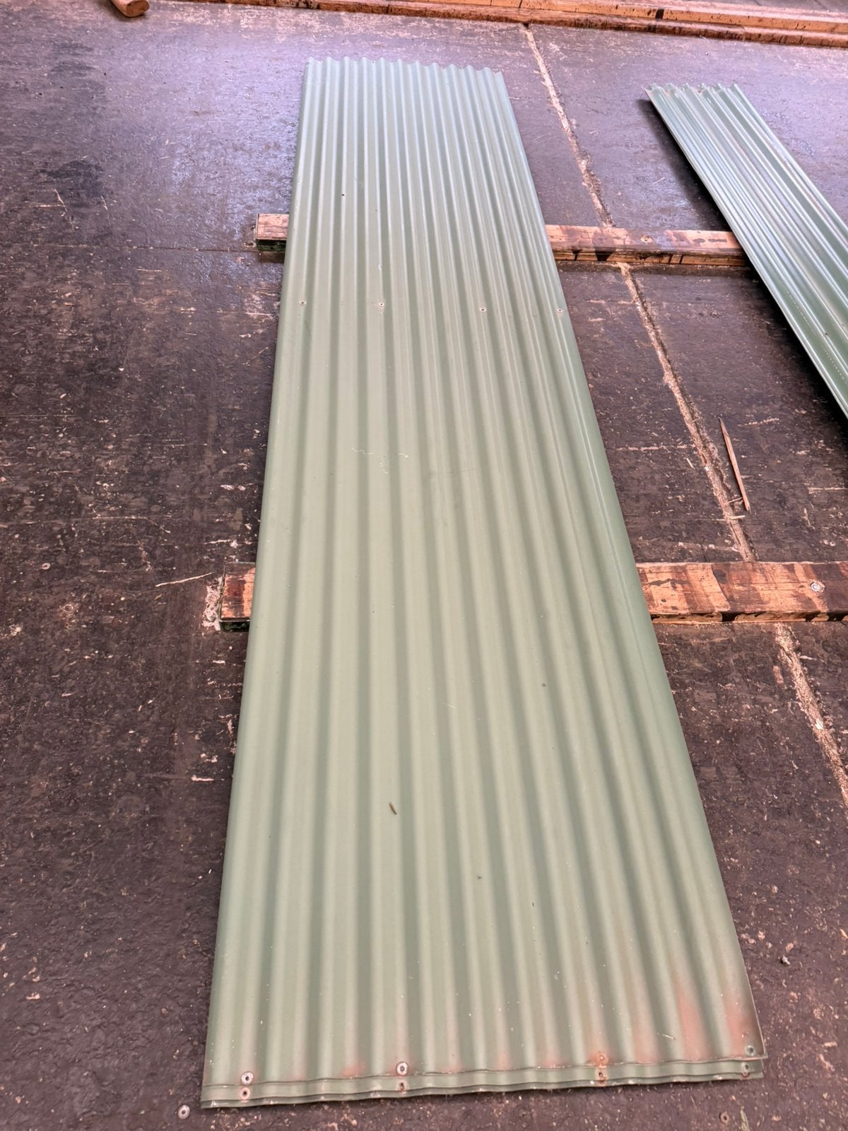 Golfplaten van metaal 0,86x3,65, Ophalen of Verzenden, Zwart, 15 m² of meer, Golfplaat