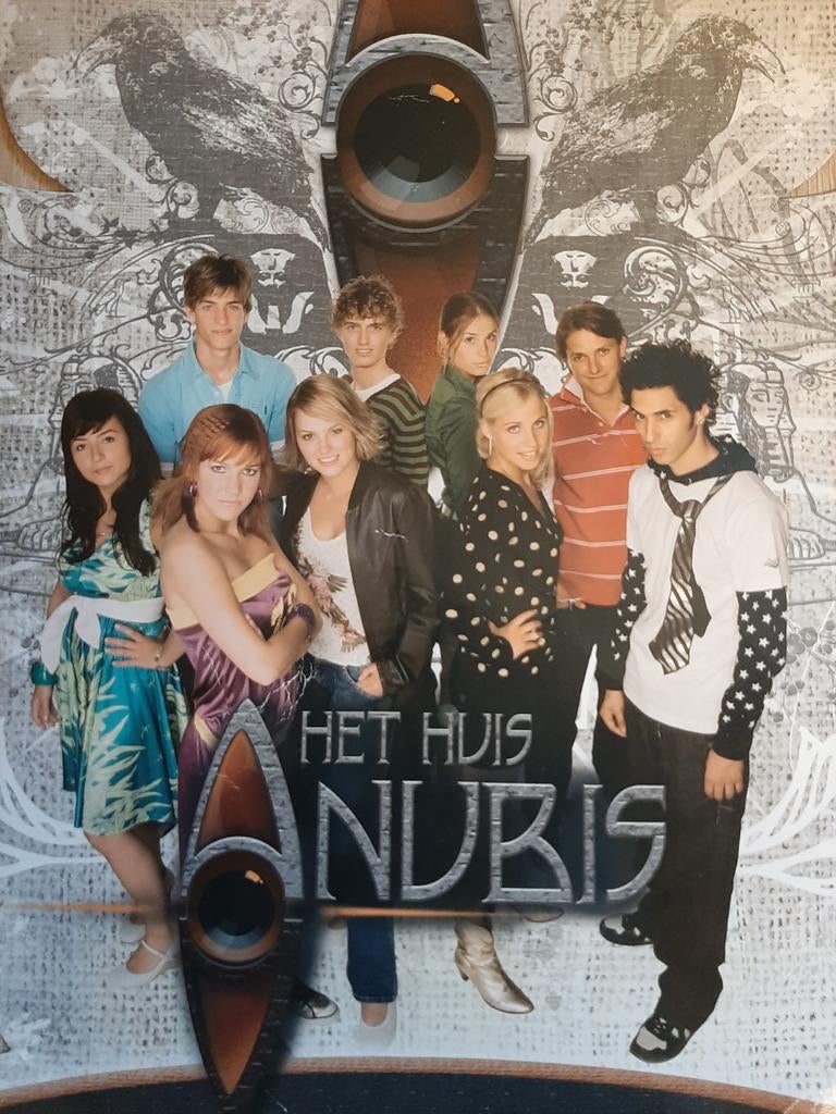 Het huis Anubis deur poster welkom in mijn huis, Ophalen of Verzenden