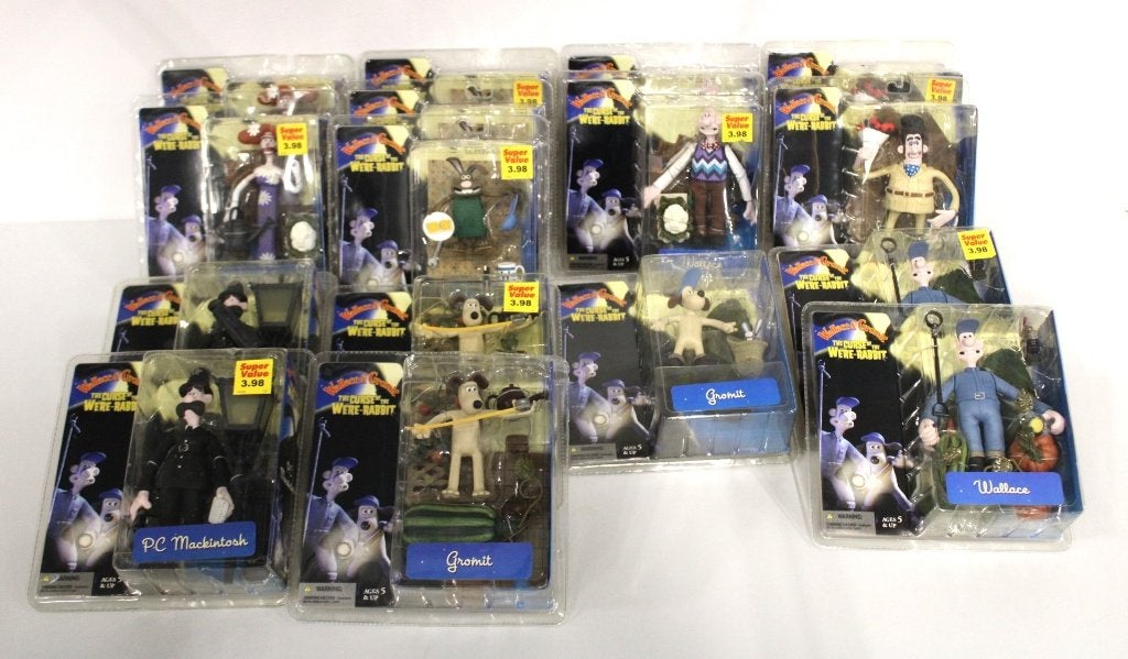 Wallace & Gromit McFarlane 2005 Figure Lot x16 MOC, Ophalen of Verzenden, Zo goed als nieuw