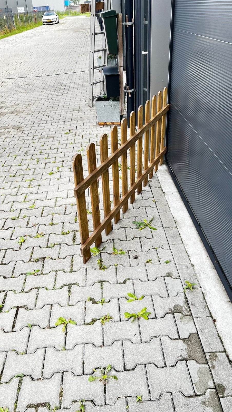 Hekwerk geïmpregneerd per stuk € 20.00, Tuin en Terras, Tuinhekken en Hekwerk, Ophalen, Zo goed als nieuw, Hout, Tuinhek