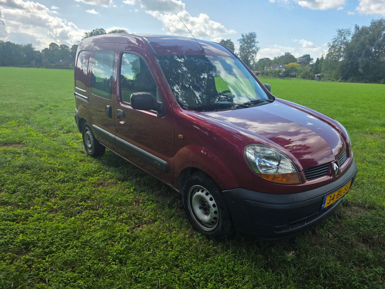 Renault Kangoo 1.5 DCI 55 Euro 2004 recente APK Marge!, Voorwielaandrijving, Stof, 4 cilinders, Renault