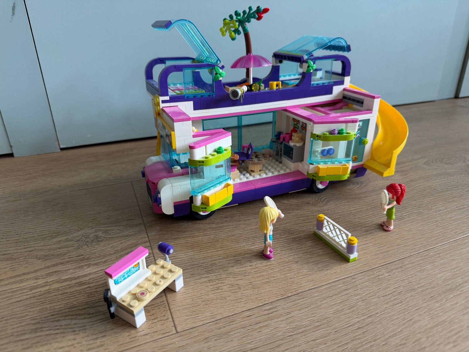 LEGO Friends 41395 Vriendschapsbus met accessoires, Ophalen of Verzenden, Zo goed als nieuw, Overige merken