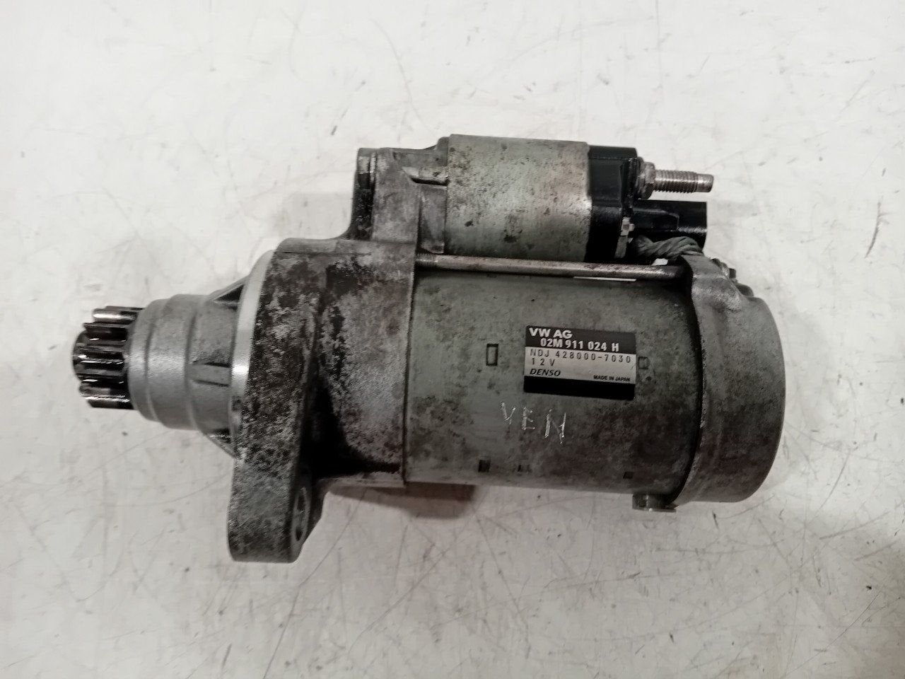 Startmotor Seat Alhambra, Auto-onderdelen, Motor en Toebehoren, Seat, Volkswagen, Gebruikt, Herkomst onderdeel bekend, 12 maanden garantie