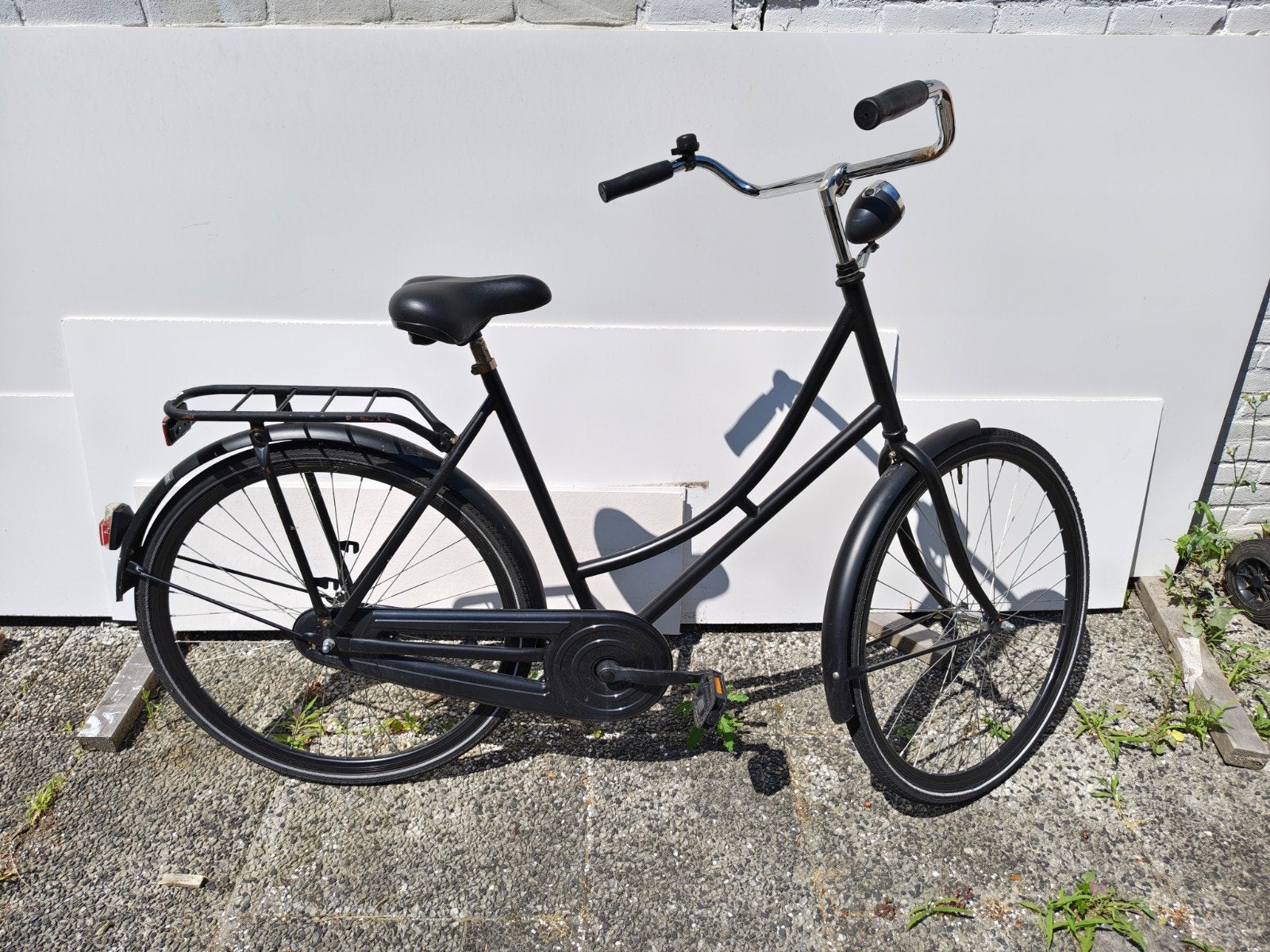 Zwarte fiets, zo goed als nieuw, Ophalen of Verzenden, Zo goed als nieuw, Overige merken, Versnellingen