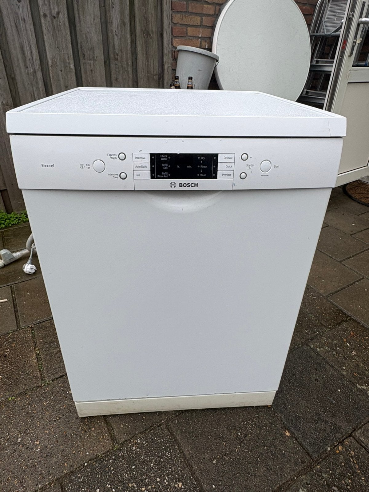 Bosch Exxcel vaatwasser – 60 cm – vrijstaand – €85,-, Witgoed en Apparatuur, Ophalen, Gebruikt, Eco programma, 85 tot 90 cm