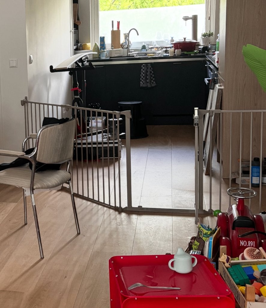 ADSafety 5 Panelen Schroefhekje - Tot 340 CM / baby gate, Ophalen, Nieuw, 115 cm of meer, Metaal of IJzer