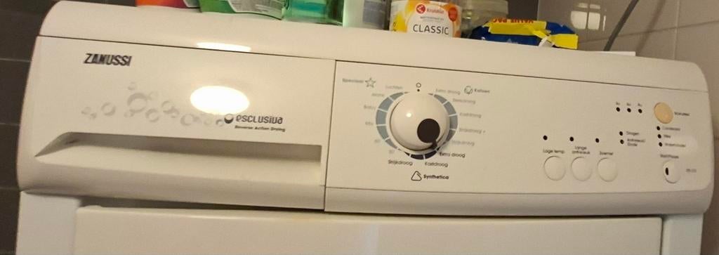 Zanussi droger, Ophalen, 6 tot 8 kg, Zo goed als nieuw, 85 tot 90 cm