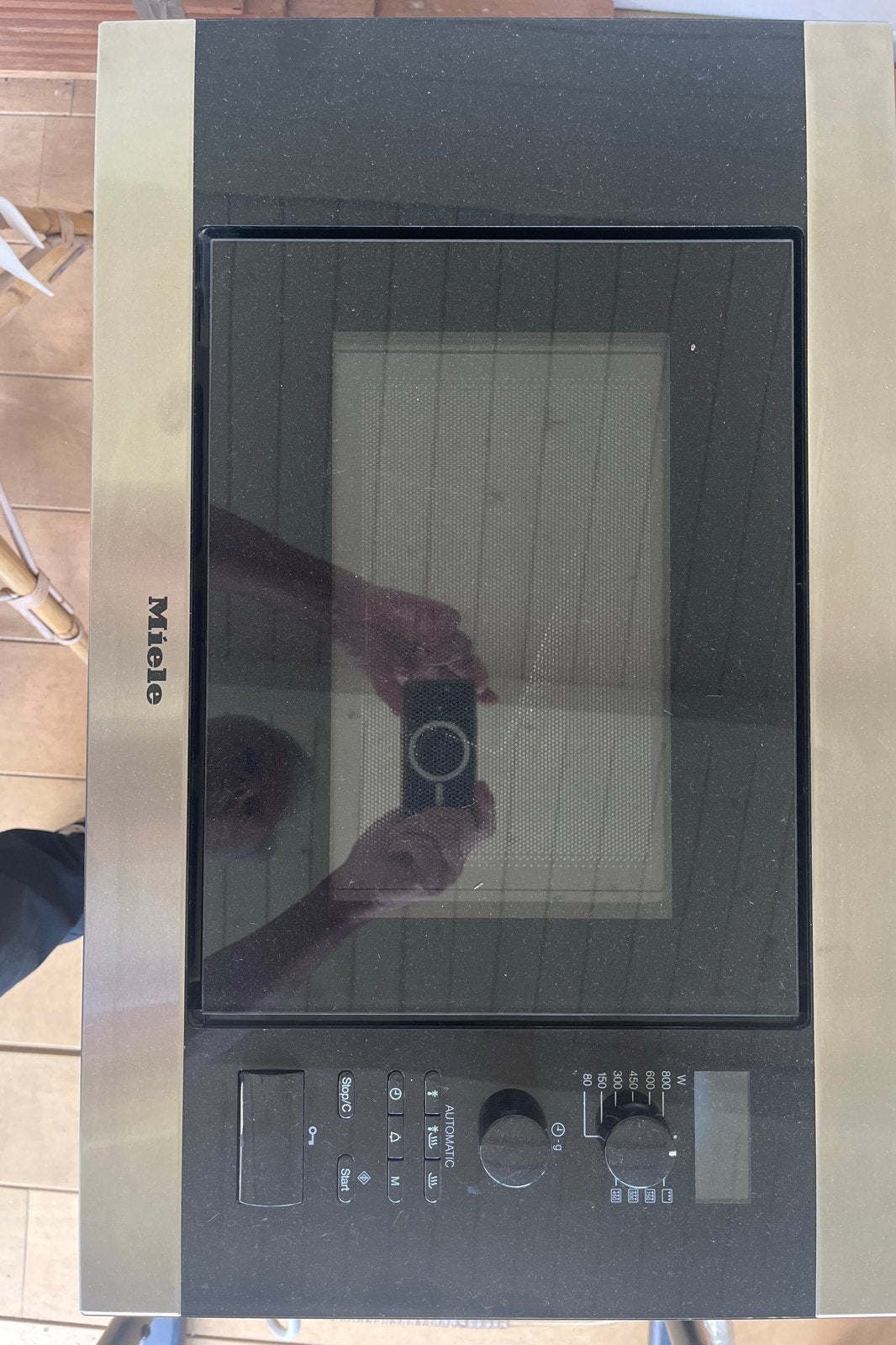 Miele Inbouw Combimagnetron H 6101 - Zo goed als nieuw, Witgoed en Apparatuur, Ophalen, Combimagnetron, 60 cm of meer, Grill
