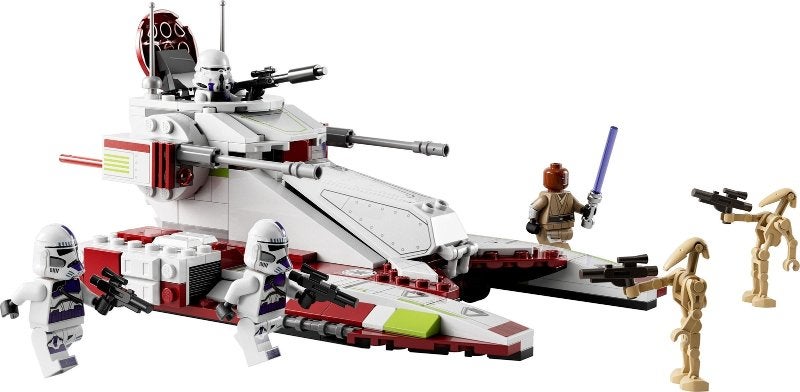 Lego Star Wars - Republic Fighter Tank (75342), Kinderen en Baby's, Speelgoed | Duplo en Lego, Ophalen of Verzenden, Gebruikt