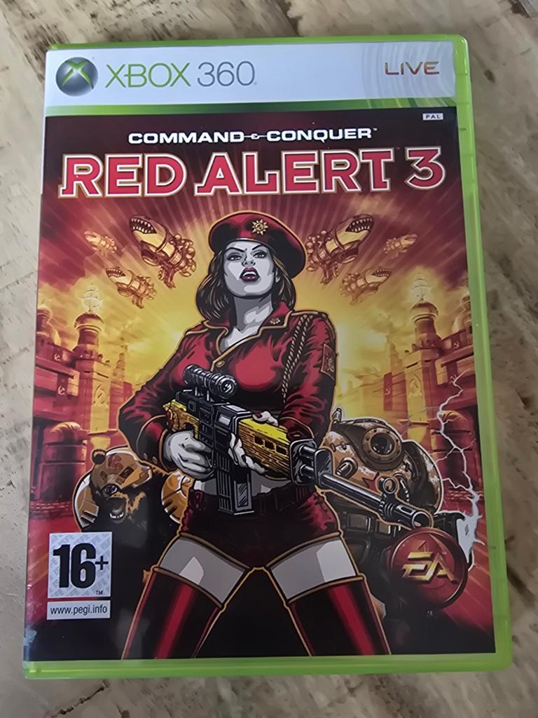 Command & Conquer: Red Alert 3 - Xbox 360 (incl. poster), Spelcomputers en Games, Games | Xbox 360, Online, 1 speler, Ophalen of Verzenden