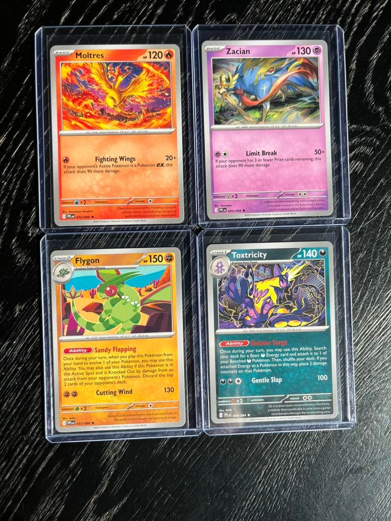 Phantasmal Flames Pre release non holo setje, Ophalen of Verzenden, Zo goed als nieuw, Meerdere kaarten