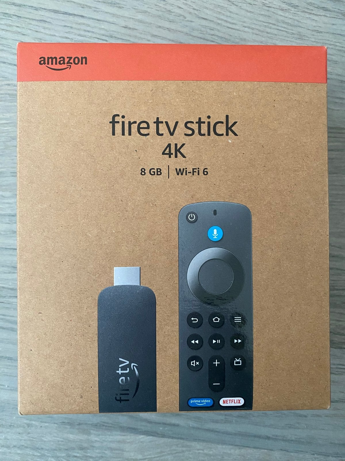 Amazon Fire TV Stick 4K (2nd gen) met Wi-Fi 6, Ophalen of Verzenden, Nieuw, HDMI, Minder dan 500 GB