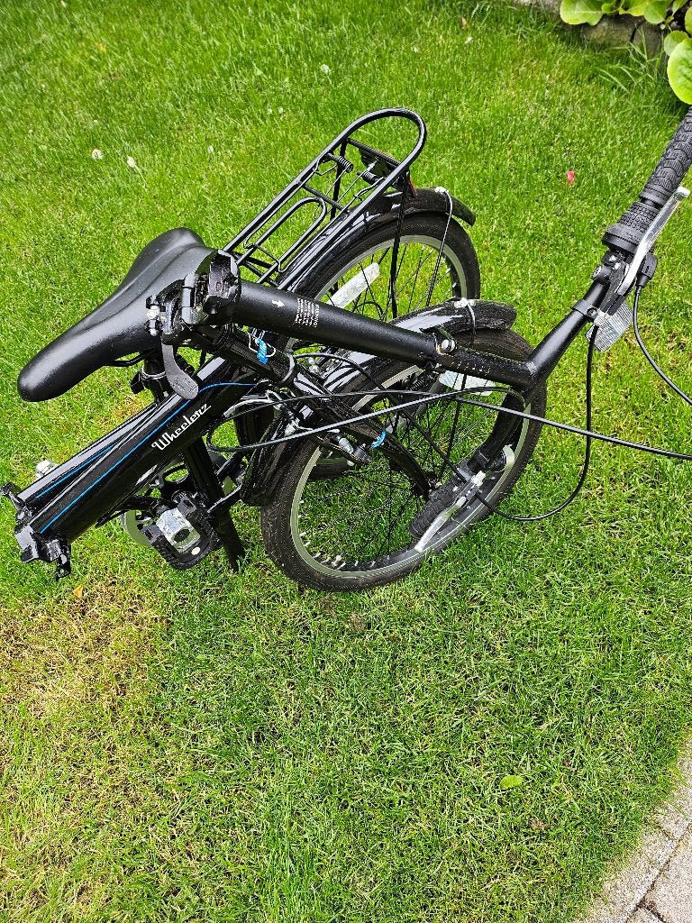 Vouwfiets Wheelerz, Fietsen en Brommers, Velgrem, Versnellingen, Zo goed als nieuw, Ophalen