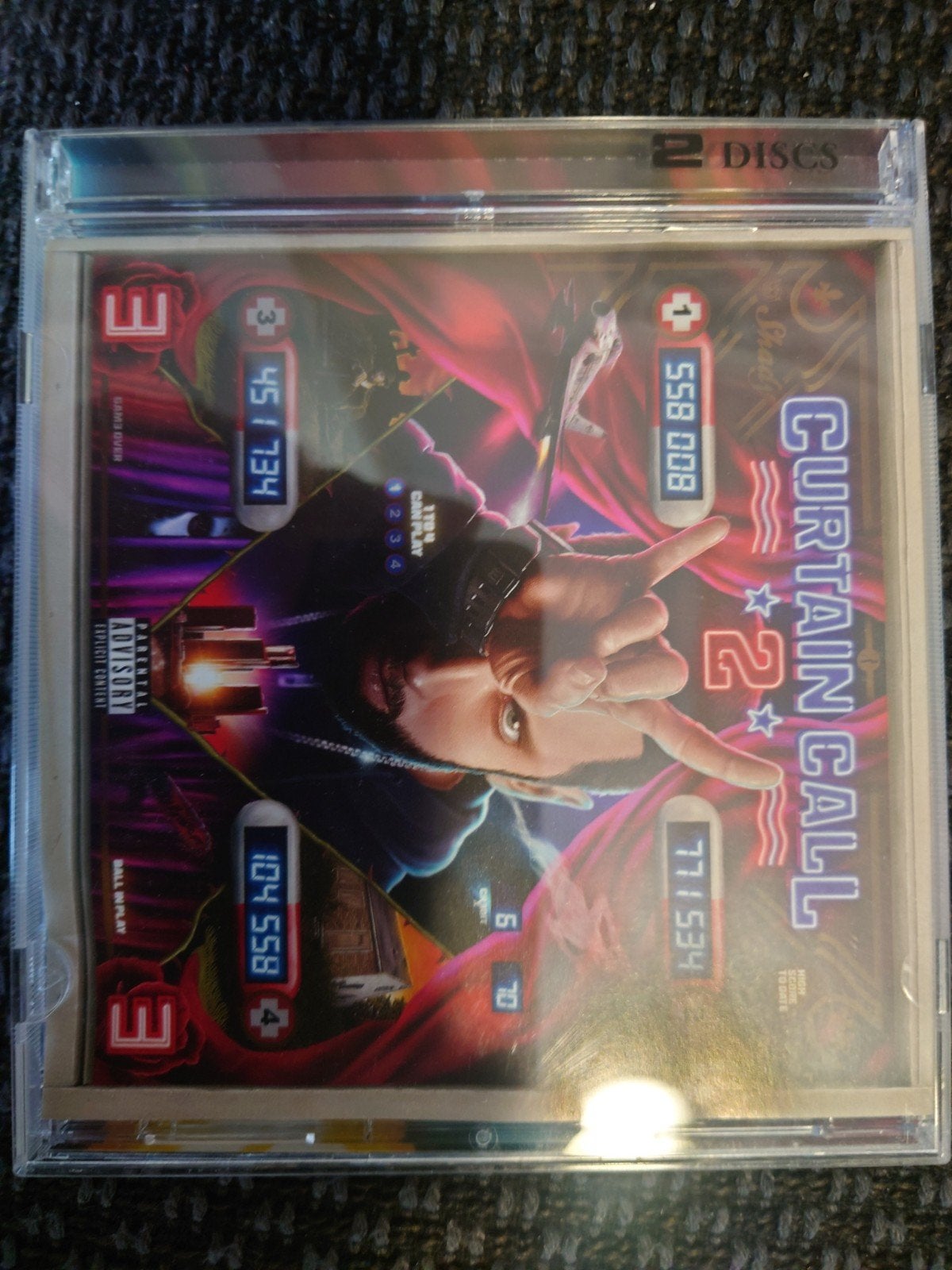 Eminem CD's: The Slim Shady LP, Music To Be Murdered By, Ophalen of Verzenden, Zo goed als nieuw, Album, Met bonustracks