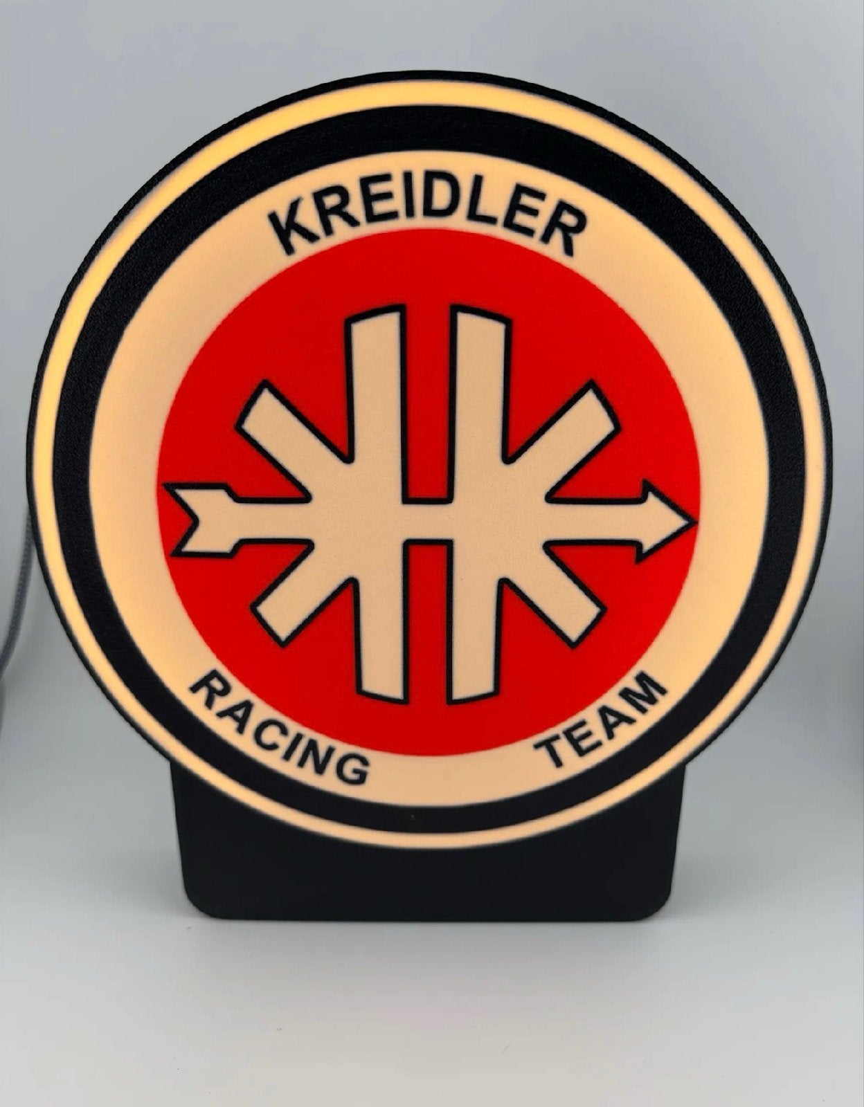 Kreidler Racing Team LED Lichtbord - Uniek Decoratiestuk, Verzenden, Zo goed als nieuw, Overige typen