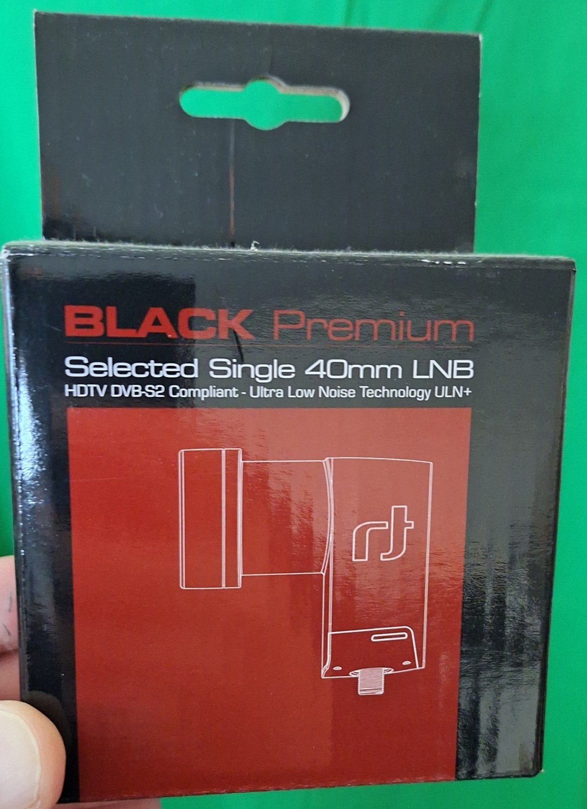 Black Premium Selected Single 40mm LNB HDTV DVB-S2, Ophalen of Verzenden, Nieuw