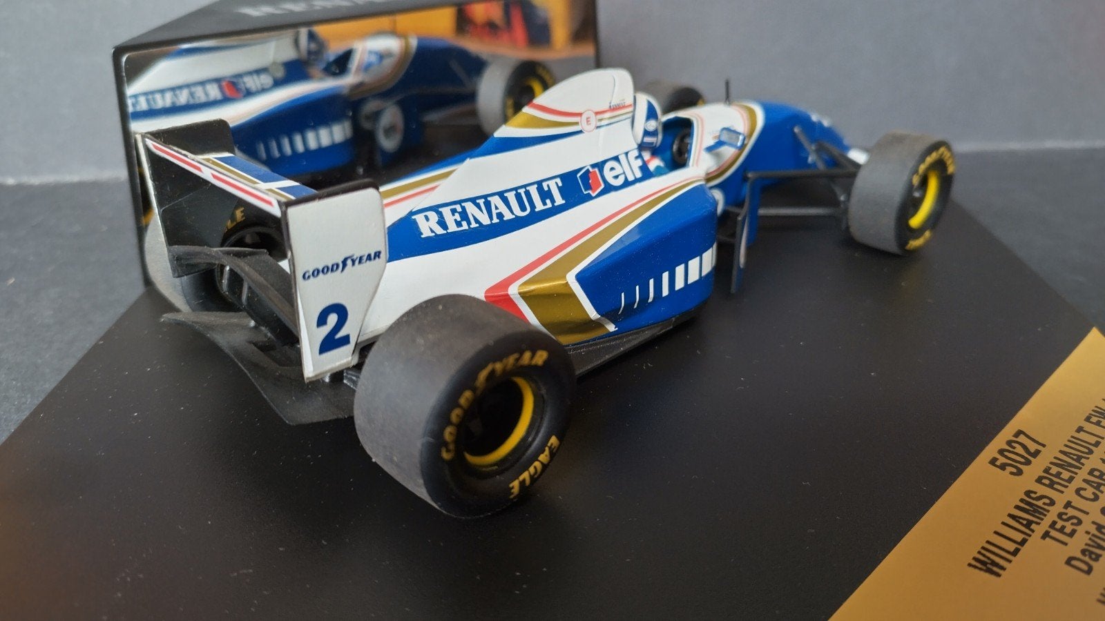 Williams Renault FW16 Coulthard Test 95 1:24 Onyx Pol, Overige merken, Auto, Verzenden, .