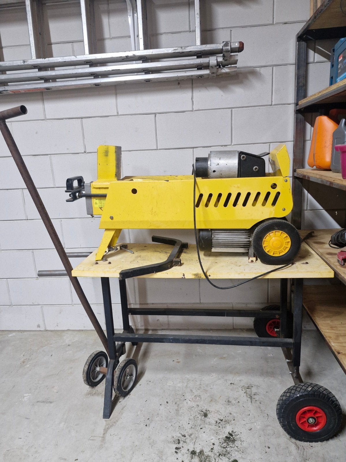 zeer krachtige houtkloofmachine, Tuin en Terras, Kloofmachines, Ophalen, Liggend