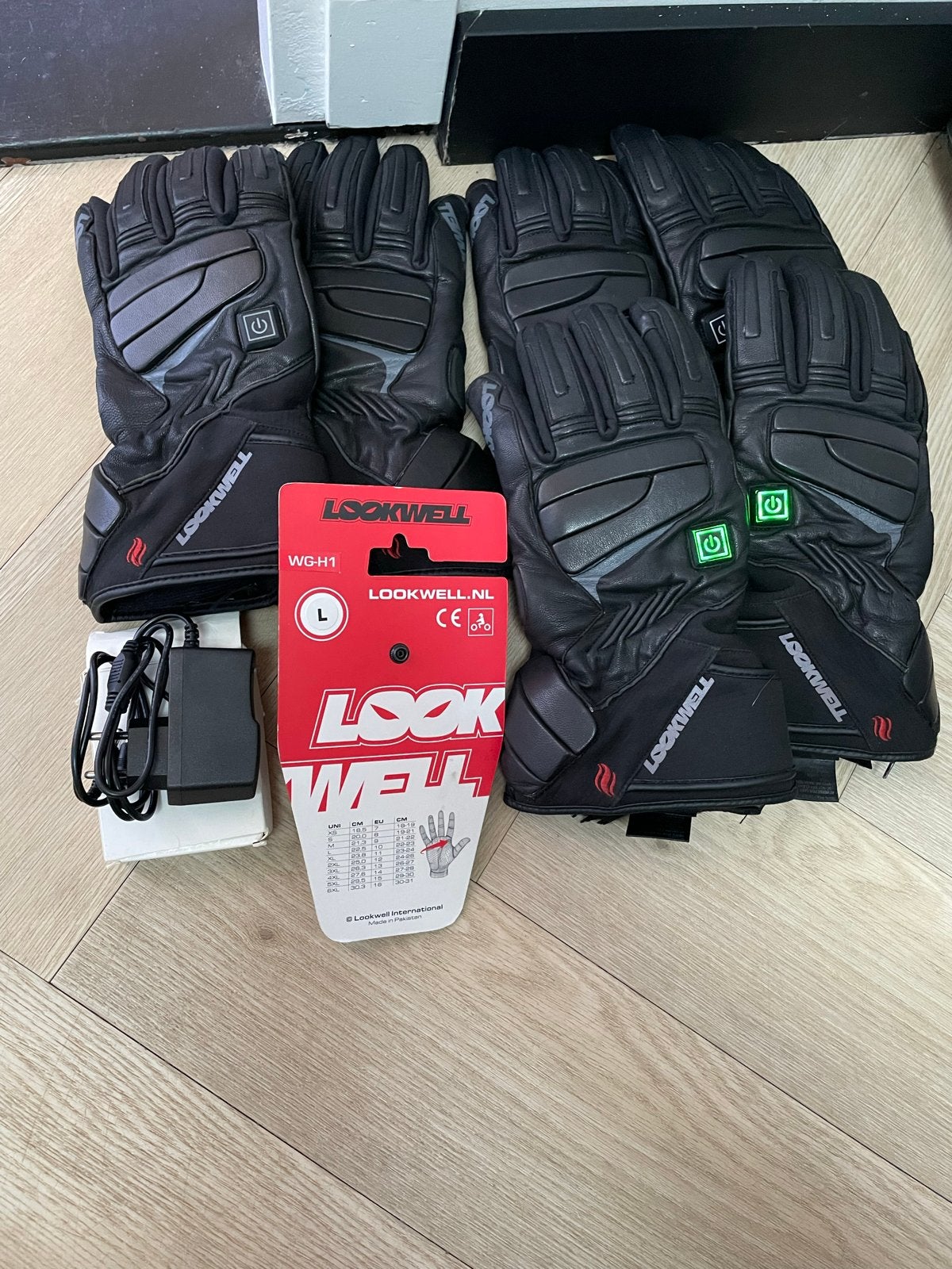 Lookwell Verwarmde Motorhandschoenen WG-H1, Ophalen of Verzenden, Tweedehands, Heren, Handschoenen