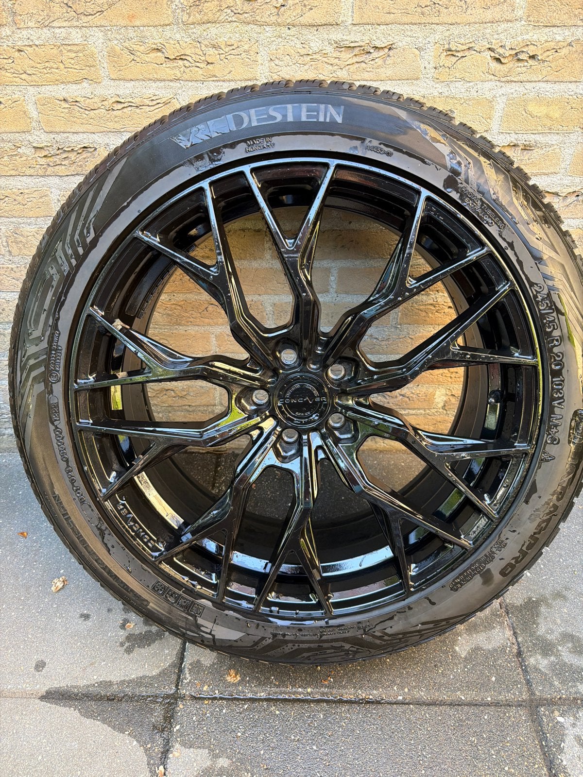 20 inch Concaver CVR1 met Quatrac Pro allweather band, Ophalen, Banden en Velgen, All Season, Personenwagen