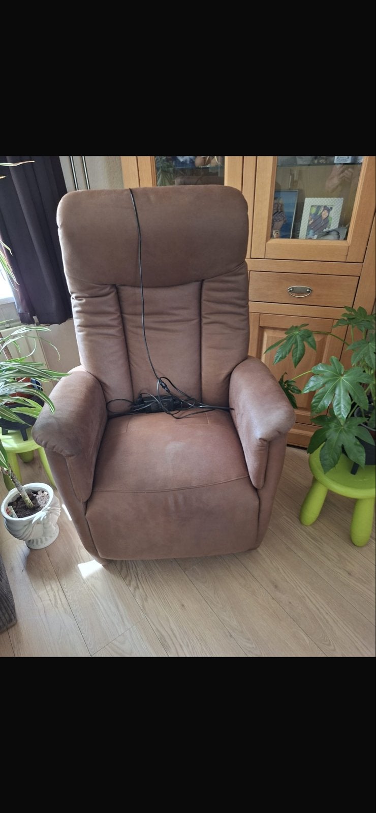 Sta op stoel, Ophalen, Gebruikt, Stof, 75 tot 100 cm